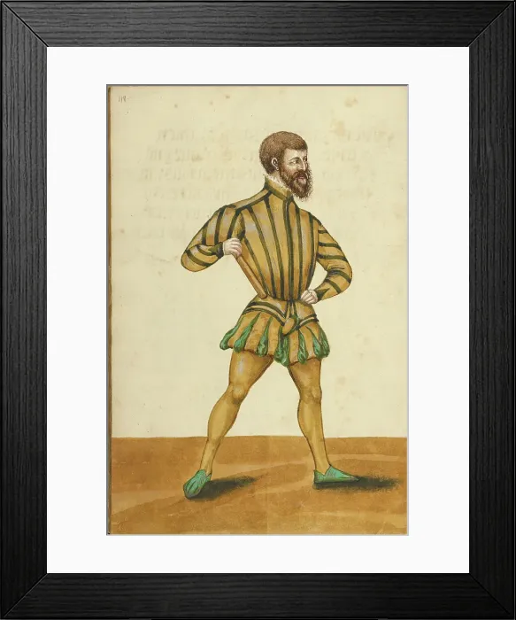 Framed Print : Herald, about 1560-1570. Creator: Unknown Framed Print : Herald, about 1560-1570. Creator: Unknown