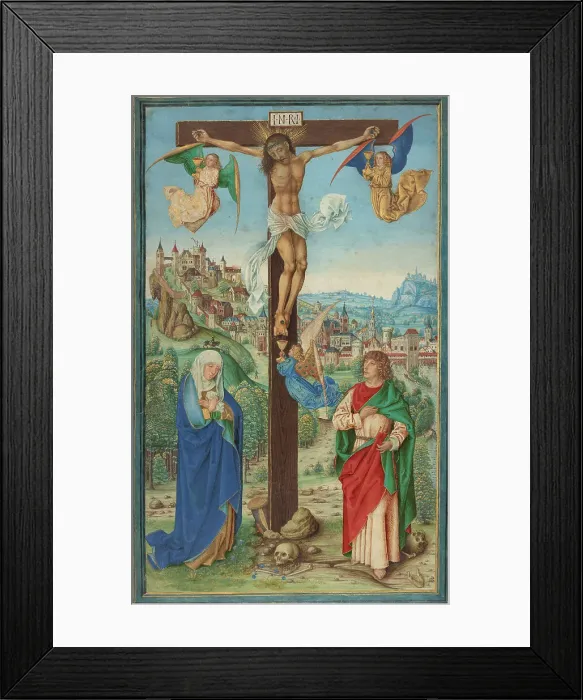 Framed Print : Miniature, Possibly from a Manuscript, fourth quarter of 15th century. Creator: Unknown Framed Print : Miniature, Possibly from a Manuscript, fourth quarter of 15th century. Creator: Unknown
