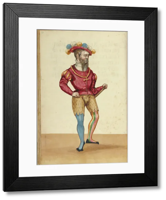 Framed Print : A Herald, about 1560-1570. Creator: Unknown Framed Print : A Herald, about 1560-1570. Creator: Unknown
