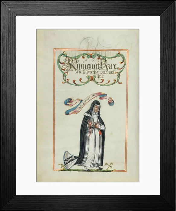 Framed Print : The Fifth Generation, Kunigunt Derrer, about 1626-1711. Creator: Unknown Framed Print : The Fifth Generation, Kunigunt Derrer, about 1626-1711. Creator: Unknown