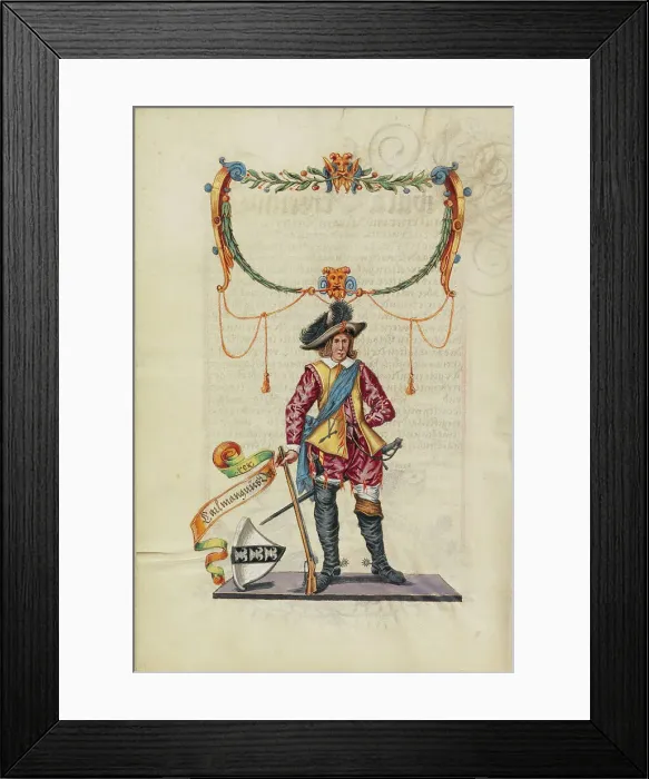 Framed Print : Carl Magnus Derrer, about 1626-1711. Creator: Unknown Framed Print : Carl Magnus Derrer, about 1626-1711. Creator: Unknown