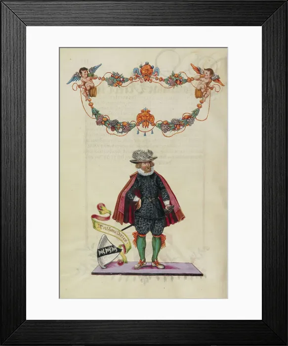 Framed Print : Anthony Derrer IV, about 1626-1711. Creator: Unknown Framed Print : Anthony Derrer IV, about 1626-1711. Creator: Unknown
