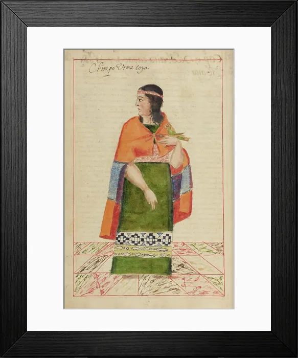 Framed Print : Chimpo Urma, completed in 1616. Creator: Unknown Framed Print : Chimpo Urma, completed in 1616. Creator: Unknown