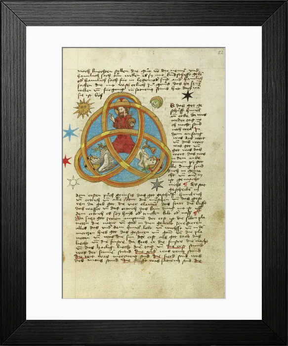 Framed Print : The Trinity, shortly after 1464. Creator: Unknown Framed Print : The Trinity, shortly after 1464. Creator: Unknown