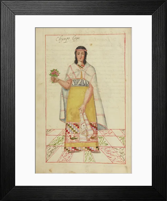 Framed Print : Chimpo, completed in 1616. Creator: Unknown Framed Print : Chimpo, completed in 1616. Creator: Unknown