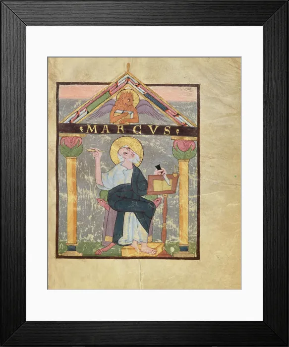 Framed Print : Saint Mark, shortly after 1053. Creator: Unknown Framed Print : Saint Mark, shortly after 1053. Creator: Unknown