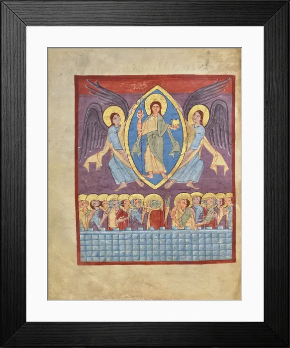 Framed Print : The Ascension of Christ, shortly after 1053. Creator: Unknown