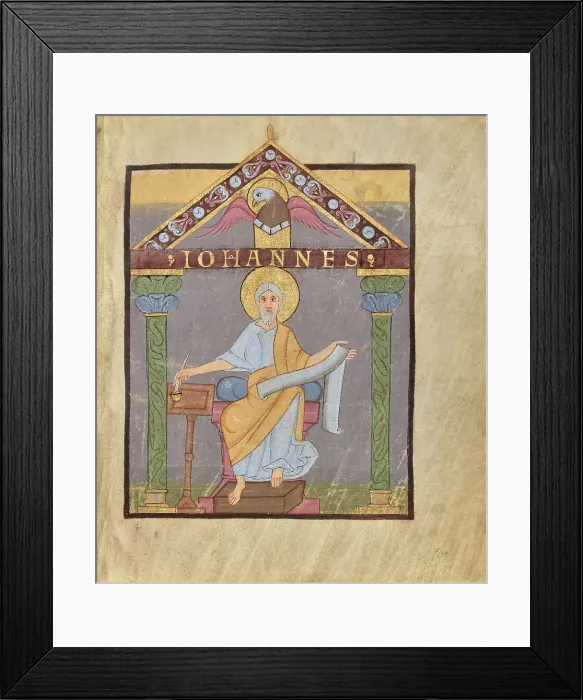 Framed Print : Saint John, shortly after 1053. Creator: Unknown Framed Print : Saint John, shortly after 1053. Creator: Unknown