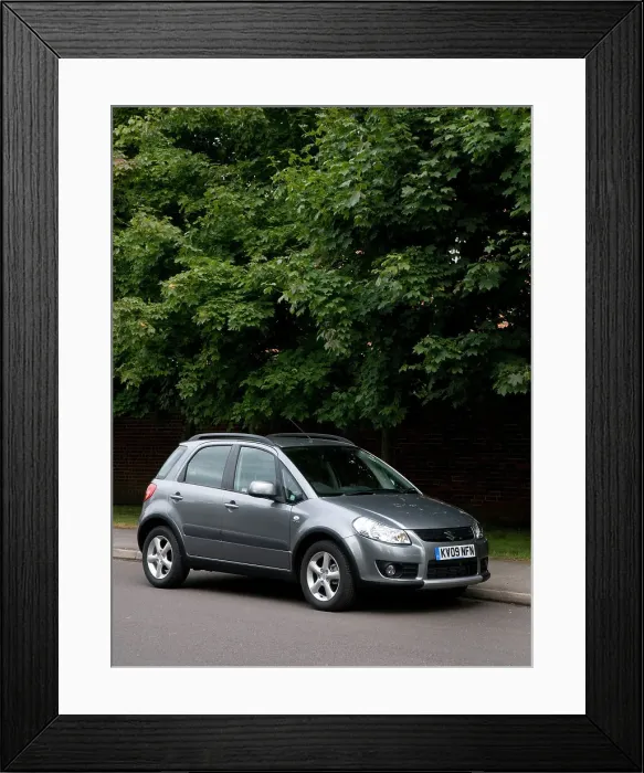 Framed Print : 2009 Suzuki SX4 Framed Print : 2009 Suzuki SX4