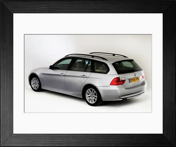 Framed Print : 2005 BMW 320d Touring Framed Print : 2005 BMW 320d Touring