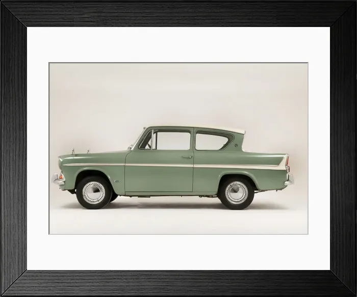 Framed Print : 1966 Ford Anglia Super 105E Framed Print : 1966 Ford Anglia Super 105E