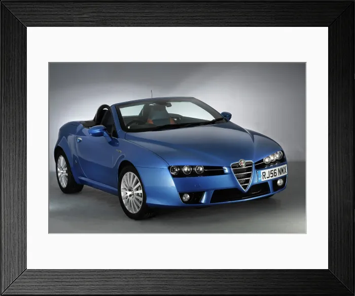 Framed Print : 2006 Alfa Romeo Spider Framed Print : 2006 Alfa Romeo Spider