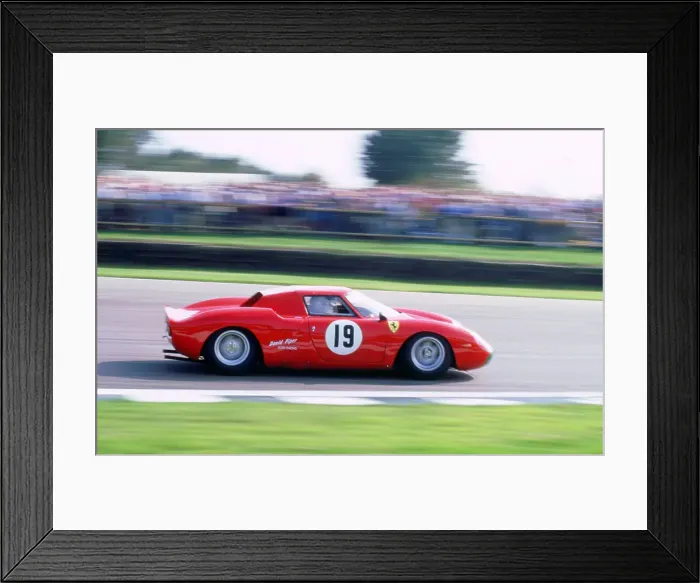 Framed Print : Ferrari races, 1998 Goodwood revival Framed Print : Ferrari races, 1998 Goodwood revival