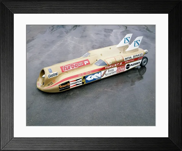 Framed Print : 1980 Project Thrust II Framed Print : 1980 Project Thrust II