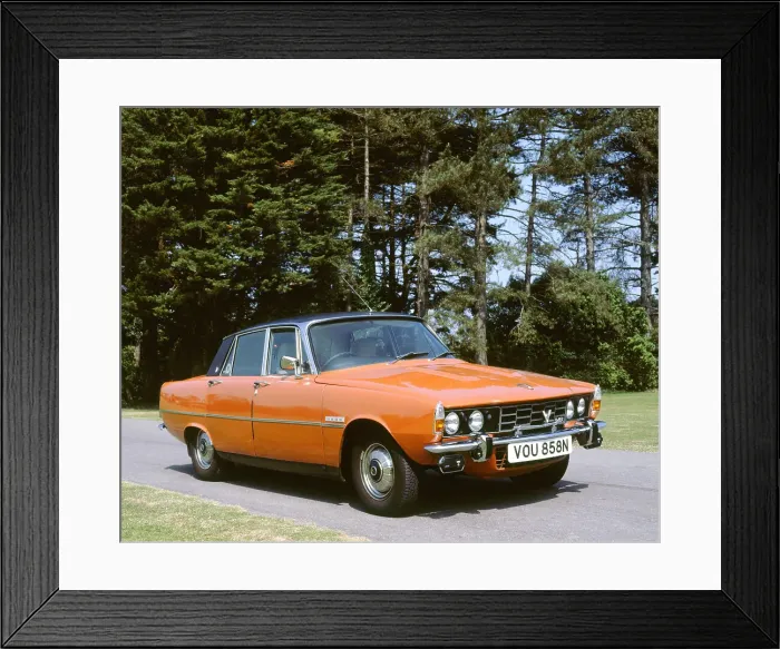 Framed Print : 1975 Rover 3500 V8 Framed Print : 1975 Rover 3500 V8