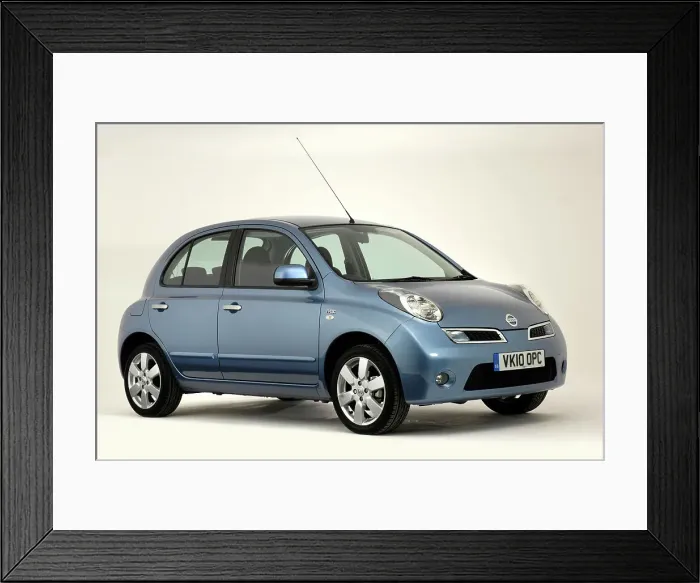 Framed Print : 2010 Nissan Micra Framed Print : 2010 Nissan Micra