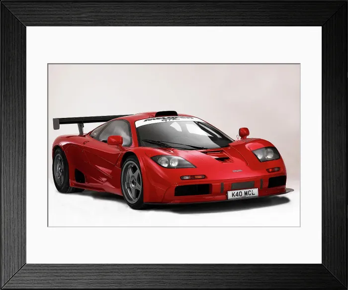 Framed Print : 1996 Mclaren F1 GTR Framed Print : 1996 Mclaren F1 GTR