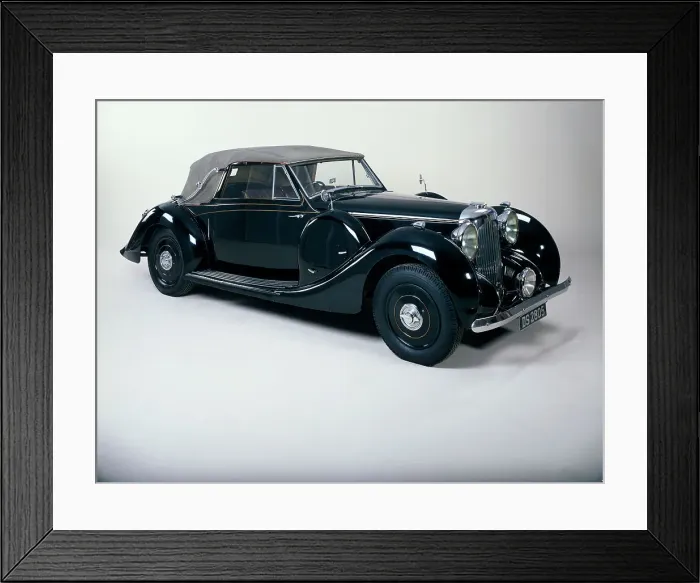 Framed Print : A 1939 Lagonda V12 cabriolet Framed Print : A 1939 Lagonda V12 cabriolet