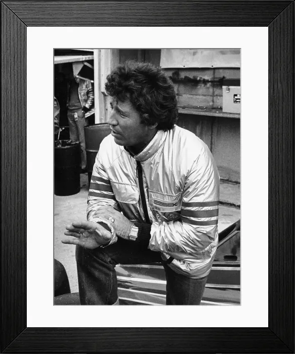 Framed Print : Mario Andretti, 1980
