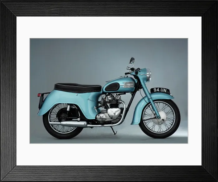Framed Print : 1962 Triumph 3TA Framed Print : 1962 Triumph 3TA