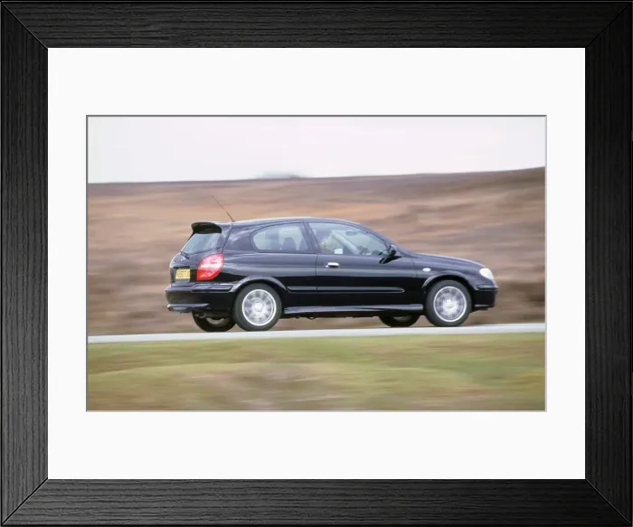 Framed Print : 2000 Nissan Almera Framed Print : 2000 Nissan Almera