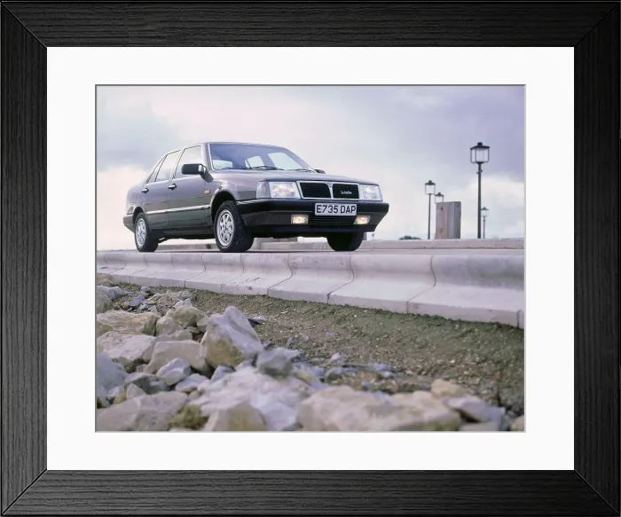 Framed Print : 1988 Lancia Thema LX Turbo Framed Print : 1988 Lancia Thema LX Turbo
