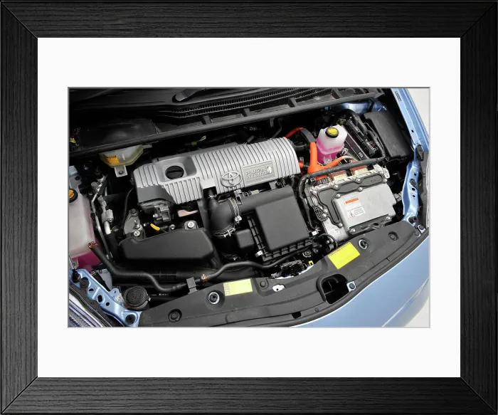 Framed Print : 2012 Toyota Prius Framed Print : 2012 Toyota Prius