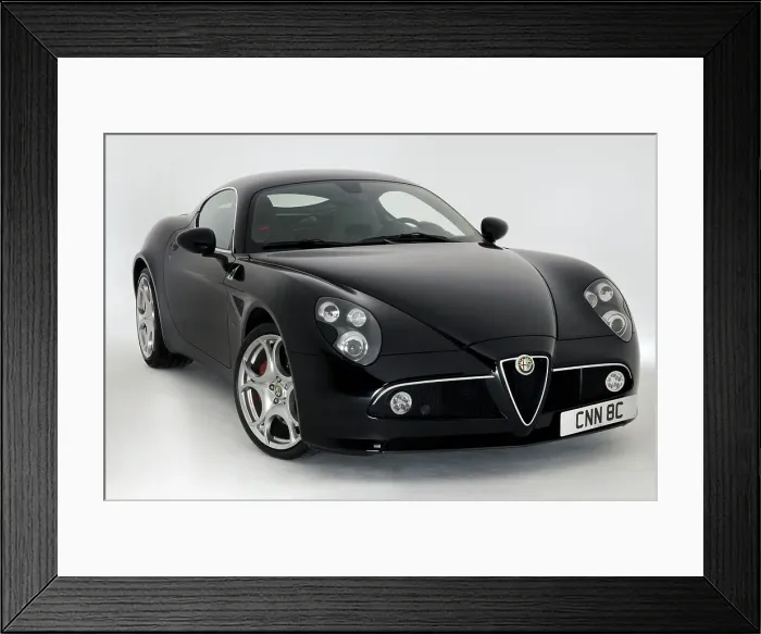 Framed Print : 2010 Alfa Romeo 8C Competizione Framed Print : 2010 Alfa Romeo 8C Competizione