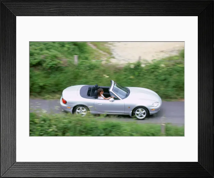 Framed Print : 1999 Mazda MX5 Framed Print : 1999 Mazda MX5