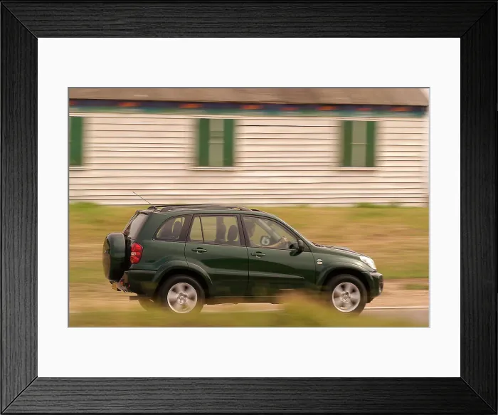 Framed Print : 2003 Toyota Rav 4 Framed Print : 2003 Toyota Rav 4