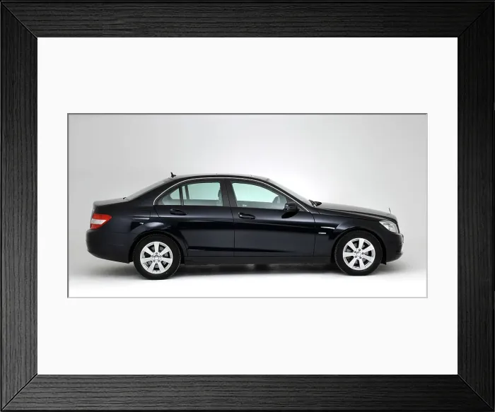 Framed Print : 2009 Mercedes Benz C200 Framed Print : 2009 Mercedes Benz C200