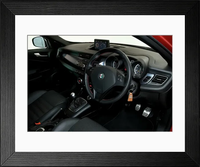 Framed Print : 2010 Alfa Romeo Giulietta 1750 Cloverleaf Framed Print : 2010 Alfa Romeo Giulietta 1750 Cloverleaf