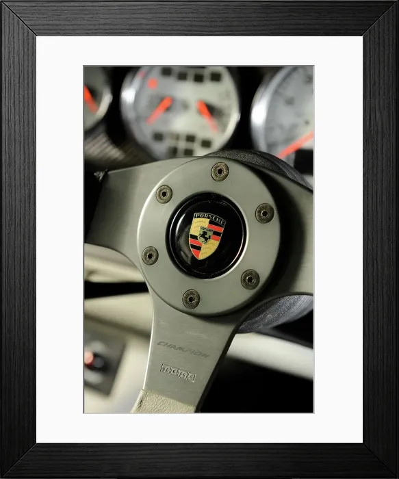 Framed Print : 2006 Porsche Gemballa 600 GTR. Artist: Simon Clay Framed Print : 2006 Porsche Gemballa 600 GTR. Artist: Simon Clay