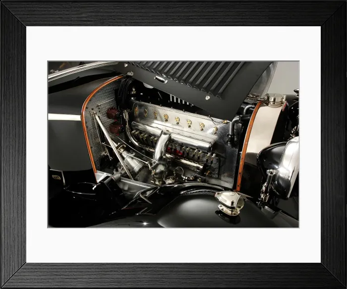 Framed Print : 1930 Bugatti Type 46 Faux Framed Print : 1930 Bugatti Type 46 Faux