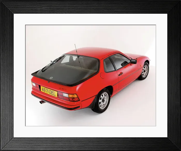 Framed Print : 1983 Porsche 924 Framed Print : 1983 Porsche 924