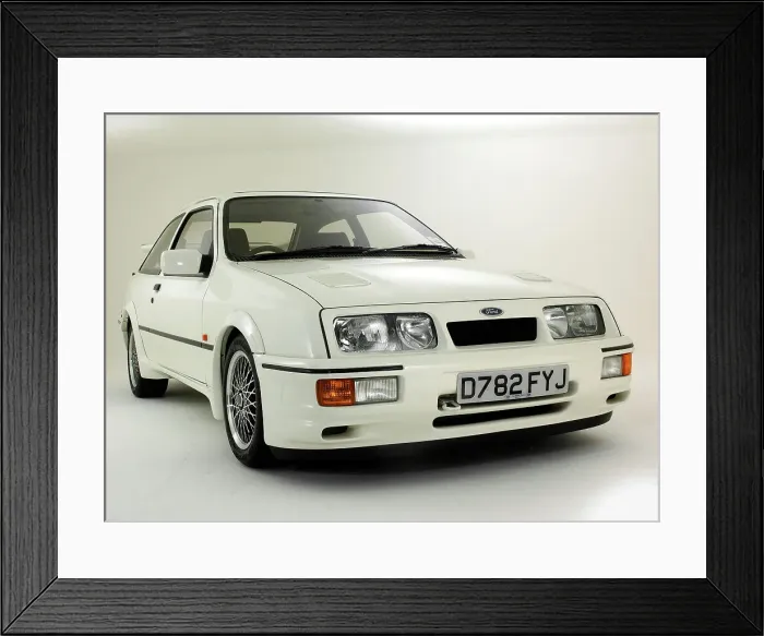 Framed Print : 1986 Ford Sierra RS Cosworth Framed Print : 1986 Ford Sierra RS Cosworth