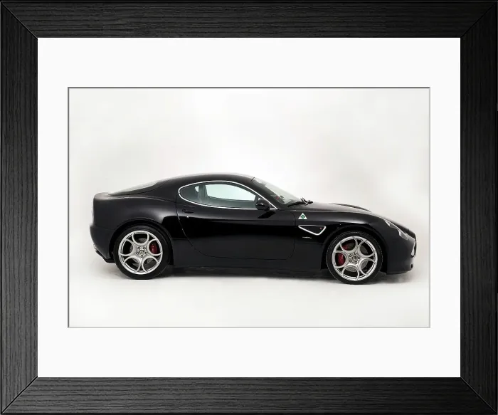 Framed Print : 2010 Alfa Romeo 8C Competizione Framed Print : 2010 Alfa Romeo 8C Competizione