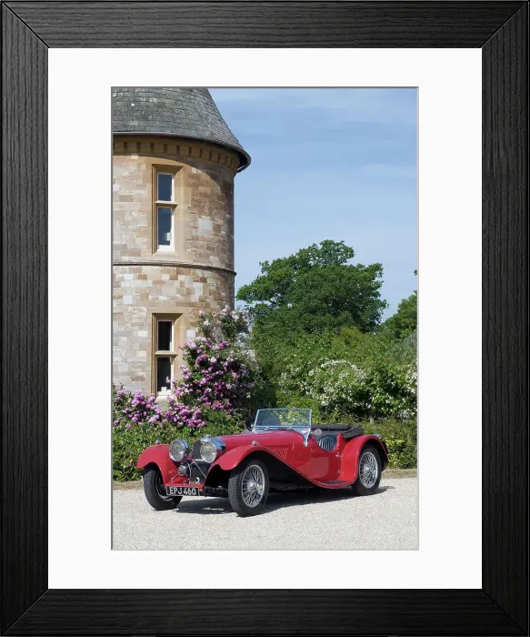 Framed Print : 1937 SS 100 Framed Print : 1937 SS 100