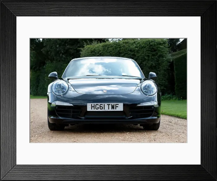 Framed Print : 2011 Porsche 911 Carreras Framed Print : 2011 Porsche 911 Carreras