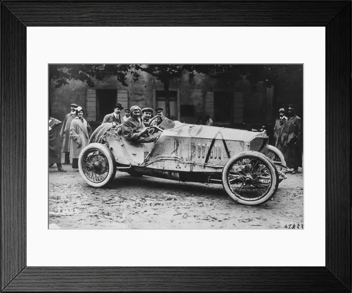 Framed Print : Mercedes which came third in the 1914 French Grand Prix Framed Print : Mercedes which came third in the 1914 French Grand Prix