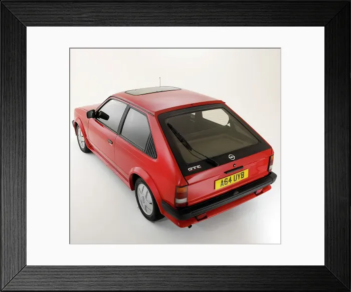 Framed Print : 1983 Opel Kadett GTE Framed Print : 1983 Opel Kadett GTE