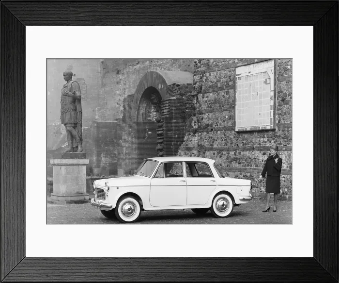 Framed Print : 1963 Fiat 1100 Speciale, 1960s Framed Print : 1963 Fiat 1100 Speciale, 1960s