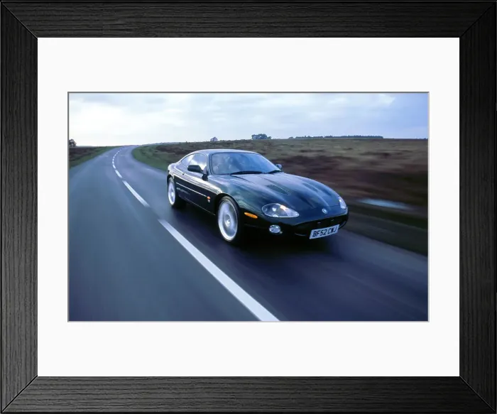 Framed Print : 2002 Jaguar XKR coupe Framed Print : 2002 Jaguar XKR coupe