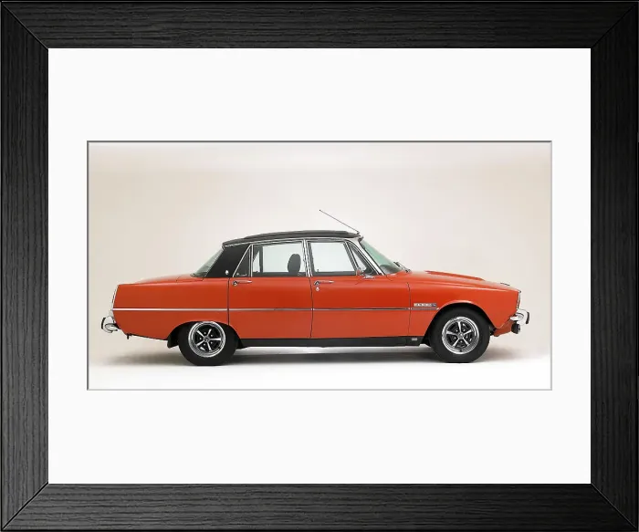 Framed Print : 1974 Rover P6 3500S Framed Print : 1974 Rover P6 3500S