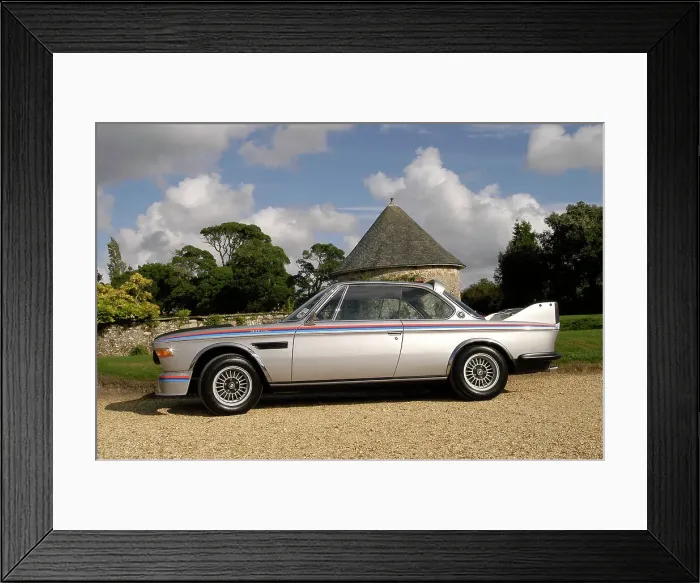 Framed Print : 1977 BMW 3.0 CSL Batmobile Framed Print : 1977 BMW 3.0 CSL Batmobile