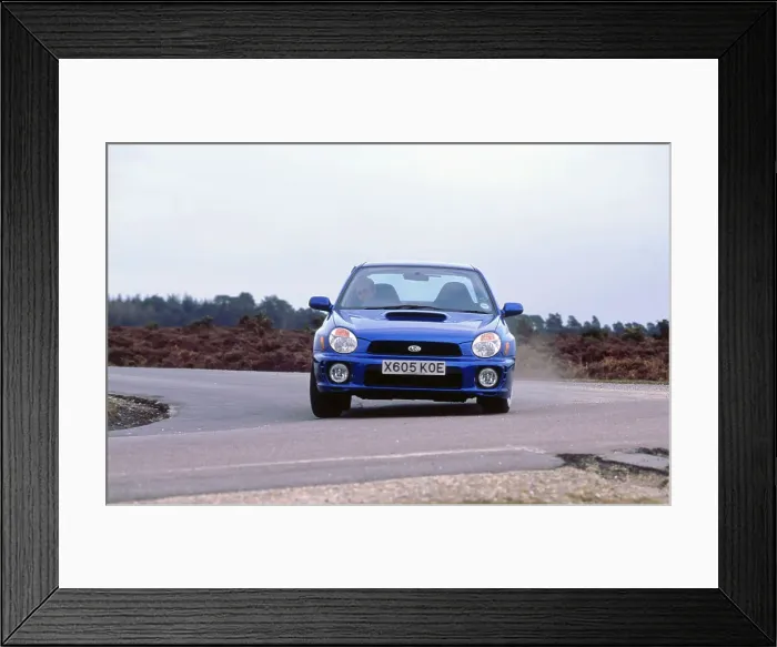 Framed Print : 2001 Subaru Impreza WRX Framed Print : 2001 Subaru Impreza WRX