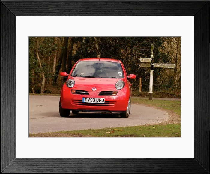 Framed Print : 2003 Nissan Micra Dci Framed Print : 2003 Nissan Micra Dci