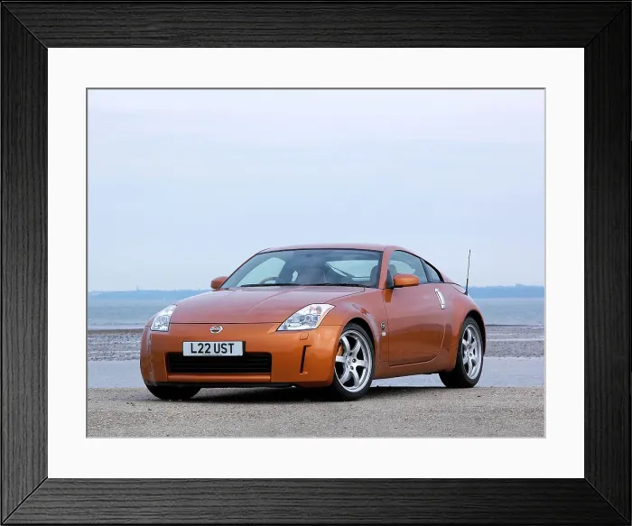 Framed Print : 2004 Nissan 350Z Framed Print : 2004 Nissan 350Z
