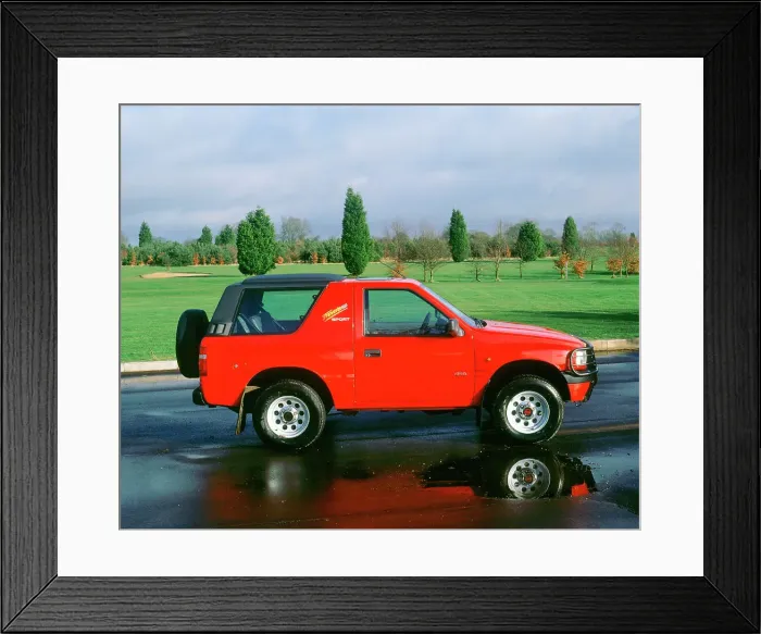 Framed Print : 1994 Vauxhall Frontera Sport Framed Print : 1994 Vauxhall Frontera Sport