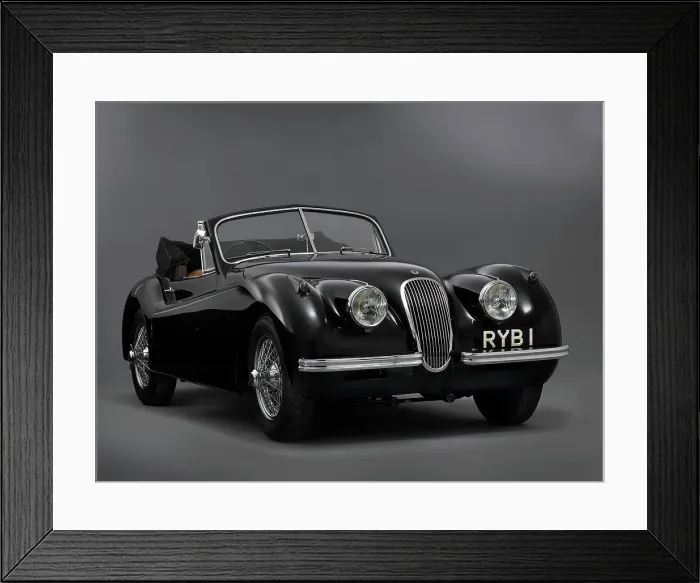 Framed Print : 1954 Jaguar XK120 SE Framed Print : 1954 Jaguar XK120 SE